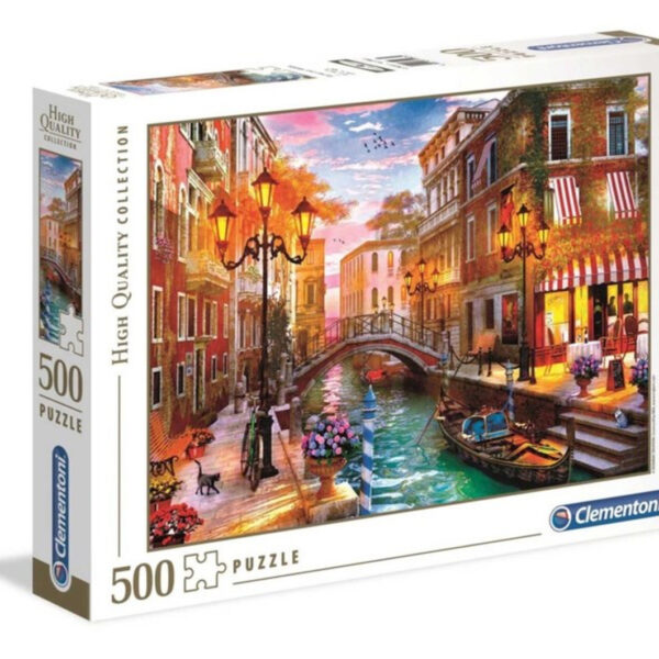 Clementoni Sunset over Venice pusle, 500-osaline