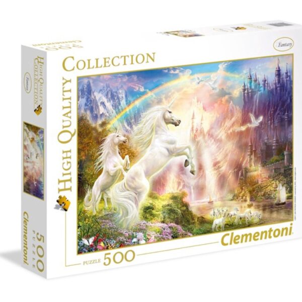 Clementoni Sunset Unicorns pusle, 500-osaline