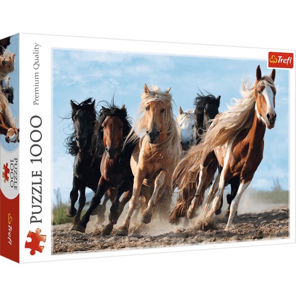 Trefl Galloping horses pusle 1000-osaline