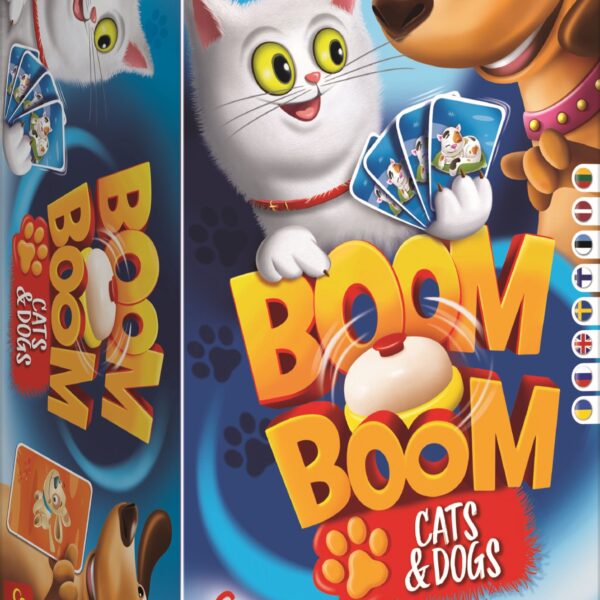 Lauamäng Trefl Boom Boom Cats & Dogs
