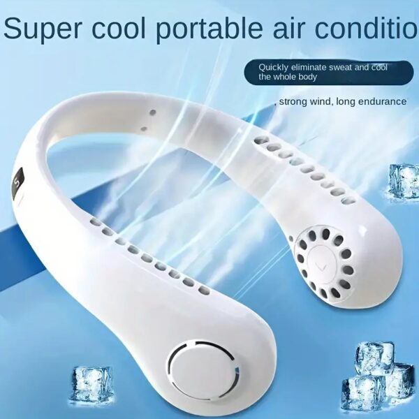 Juhtmevaba kaela ventilaator
