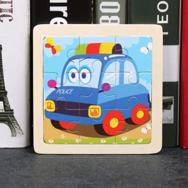 Puidust pusle politseiauto, 9-osaline