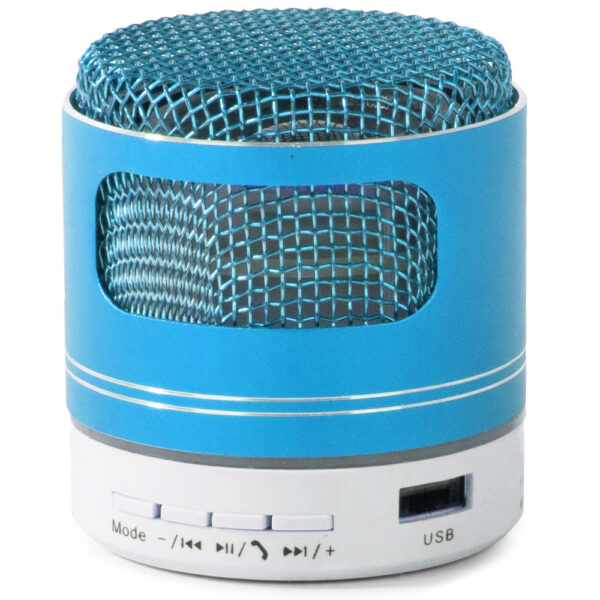 LED valgustusega mini bluetooth kaasaskantav kõlar/raadio