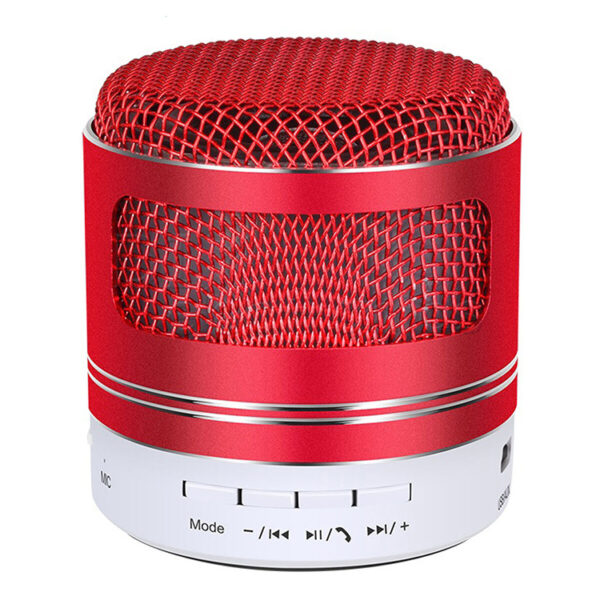 LED valgustusega mini bluetooth kaasaskantav kõlar/raadio