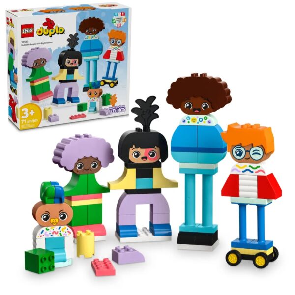 Lego Duplo 10423 Suurte emotsioonidega kokkupandavad inimesed
