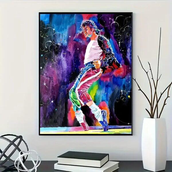 Teemanttikand Michael Jackson, 40x30cm