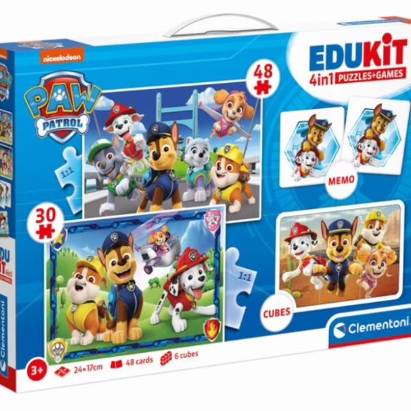 Paw Patrol pusle ja mängukomplekt 4in1