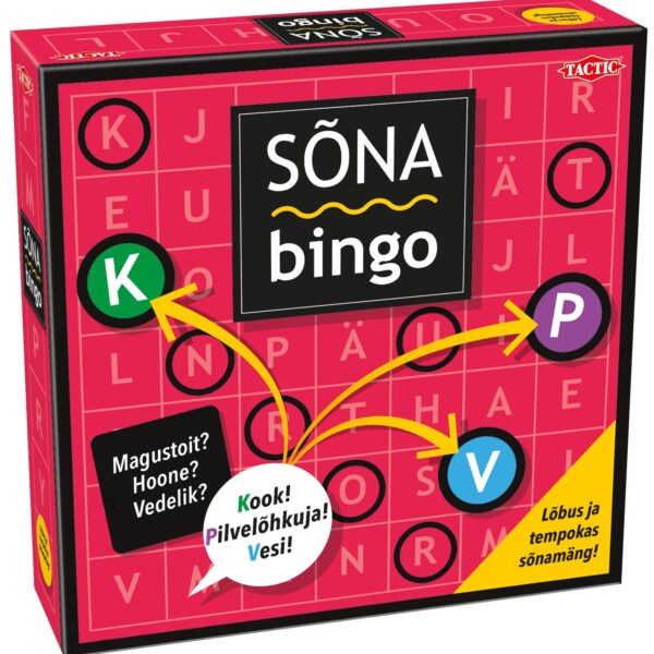 Lauamäng Sõna Bingo