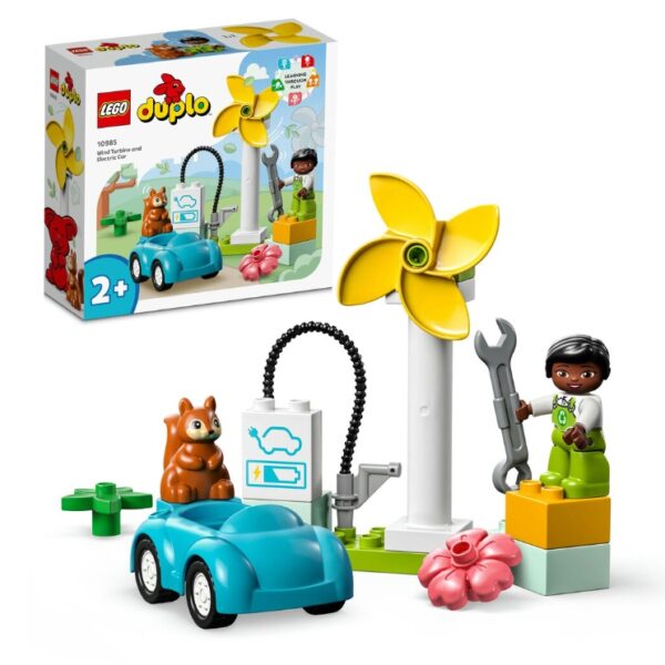 Lego Duplo Tuulegeneraator ja elektriauto