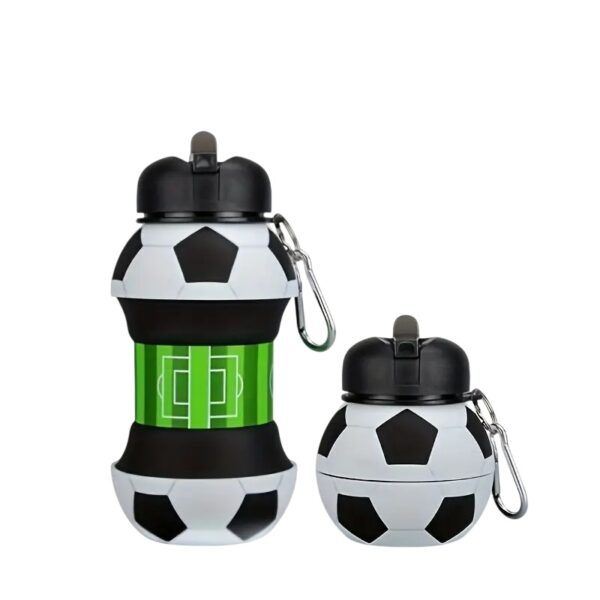 Kokkuvolditav joogipudel Jalgpall, 550ml