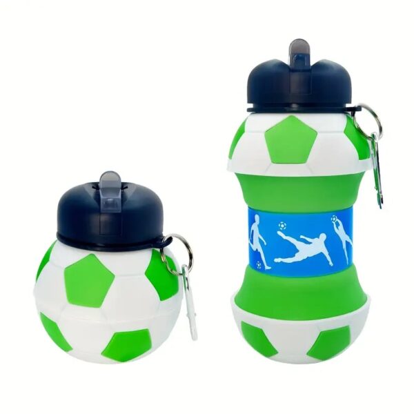 Kokkuvolditav joogipudel Jalgpall, 550ml