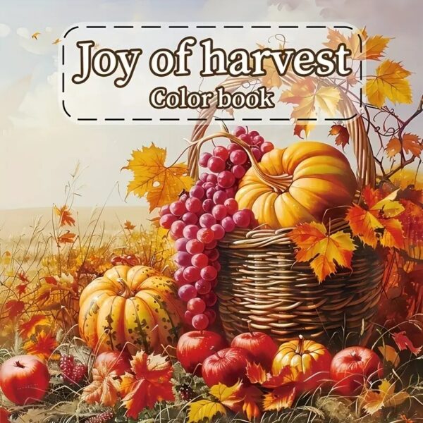 Värviraamat Joy of harvest
