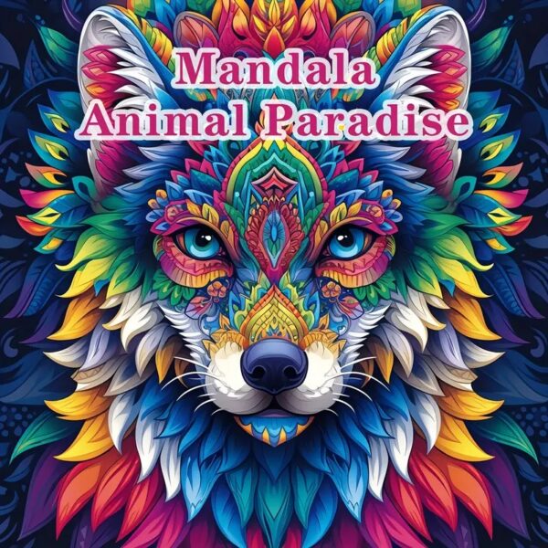 Värviraamat Mandala Animal Paradise