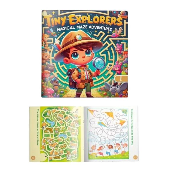 Nuputamisraamat Tiny Explorers