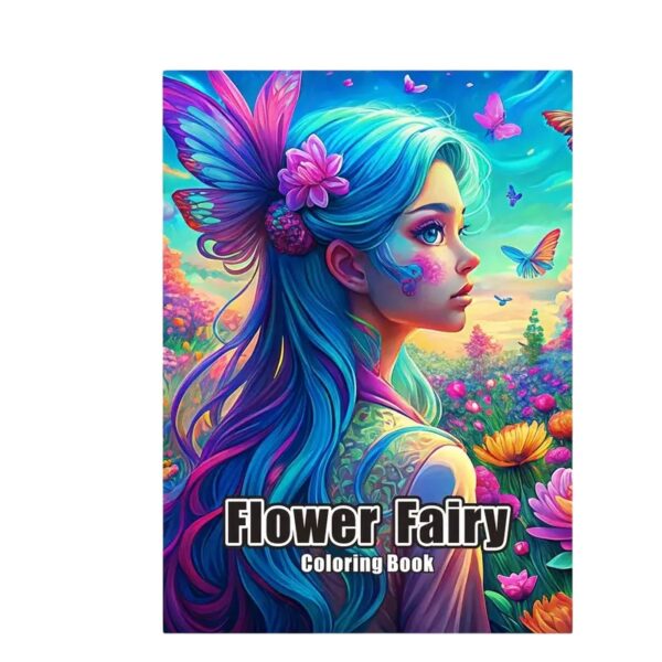 Värviraamat Flower Fairy