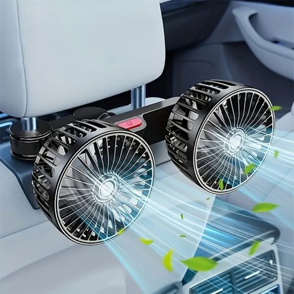 Ventilaator auto esiistme peatoe külge