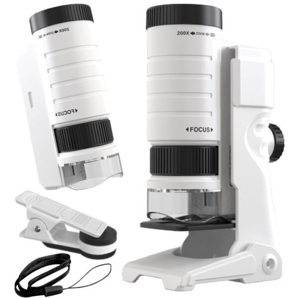 Kaasaskantav mikroskoop alusel