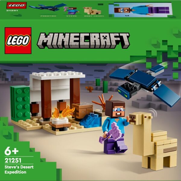 Lego 21251 Minecraft Steve'i kõrbeekspeditsioon