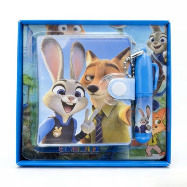 Mini märkmik Zootropolis lastele