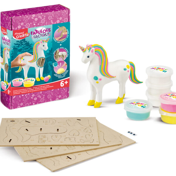 Maped Creativ 3D pusle Ükssarvik voolimismassiga