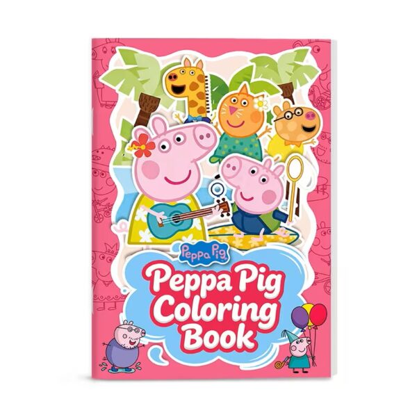 Värviraamat Põrsas Peppa