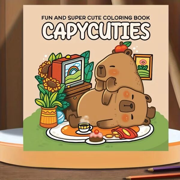 Värviraamat Capybara
