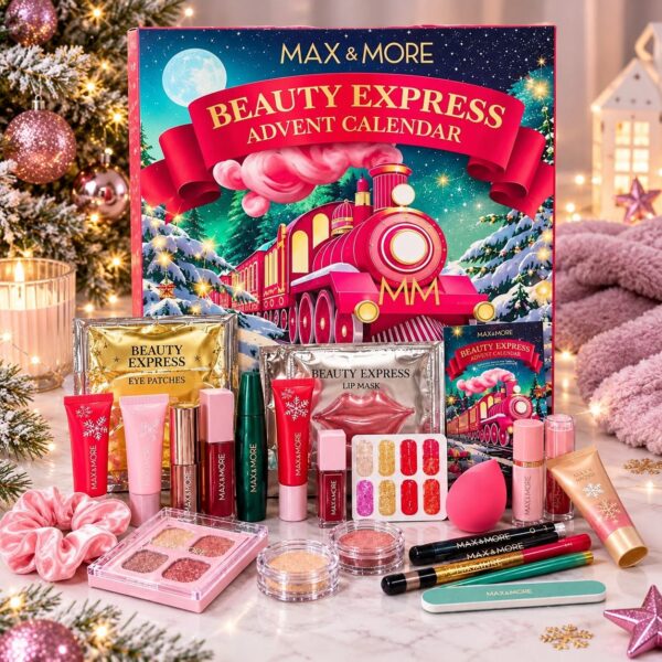 Max&More advendikalender Vegan kosmeetikaga